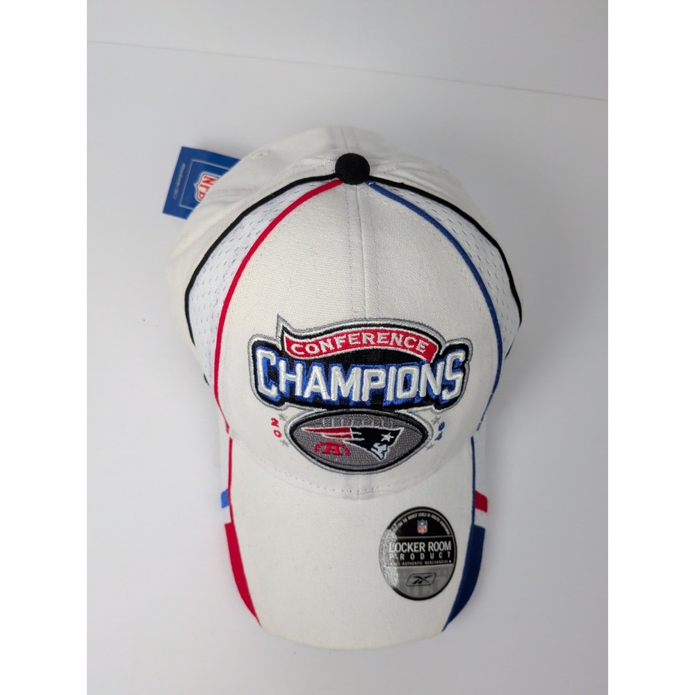 Reebok  Lockeroom NFL New England Patriots Conference Champions 2004 Hat Cap